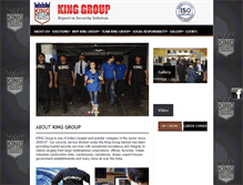 Tablet Screenshot of kinggroupworld.com